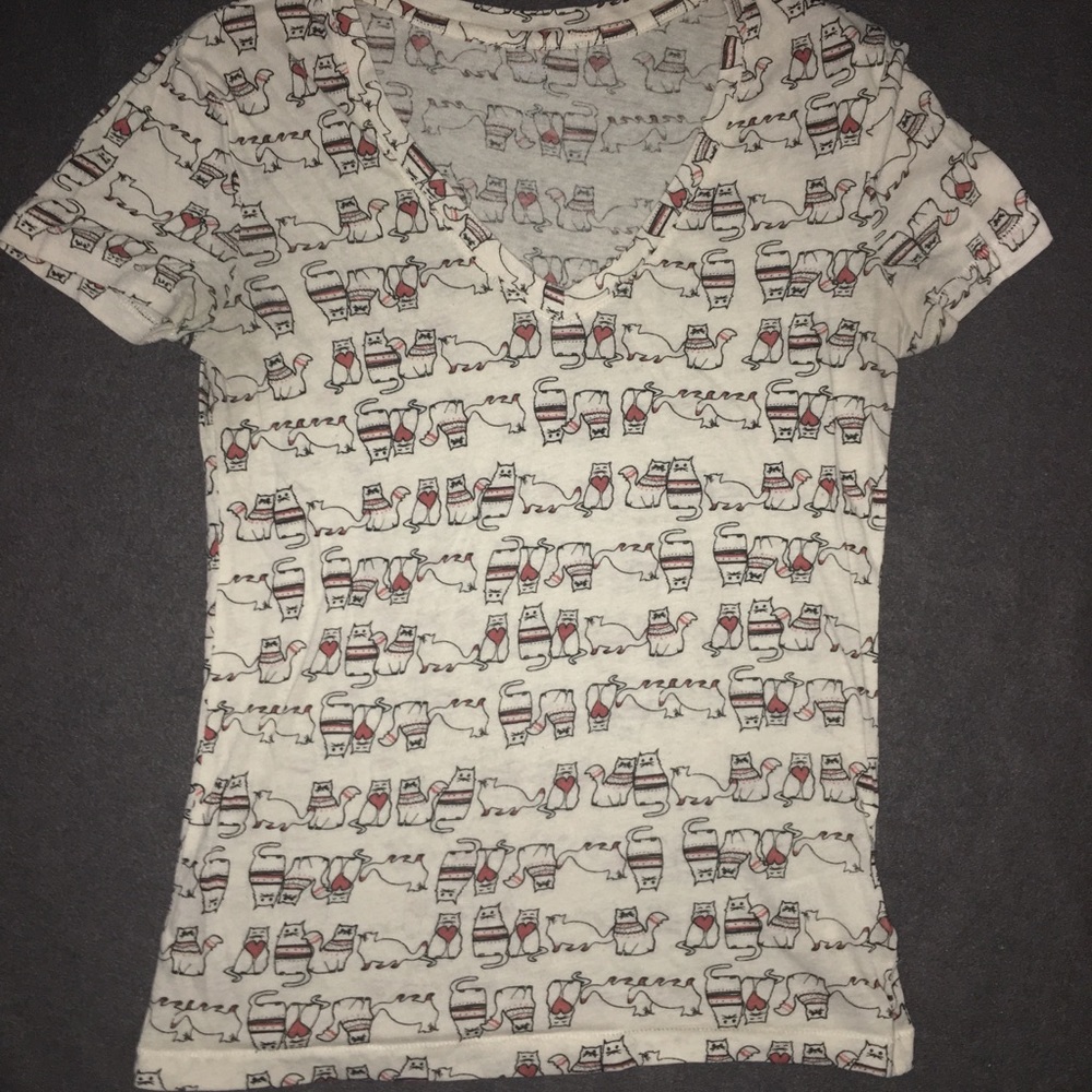 Graphic White Tee Shirt